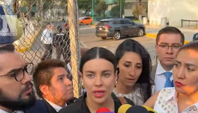 Melissa Galindo reacciona a la vinculación a proceso de Kalimba: "que se haga justicia para todos"