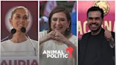 ¿Quiénes son los candidatos a la presidencia de México 2024? Conoce a Sheinbaum, Xóchitl y Máynez