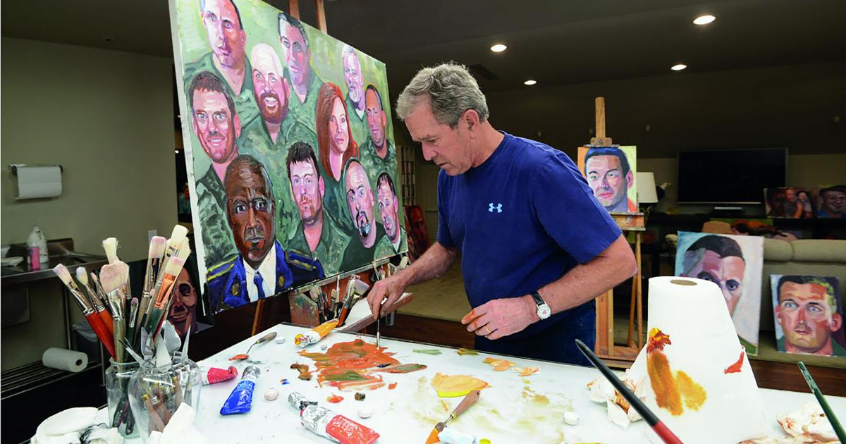 Portraits of Veterans Painted by President George W. Bush Coming to Walt Disney World Resort