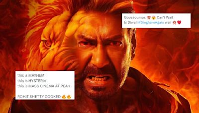 Singham Again Trailer X Review: Fans Go Gaga Over Ajay Devgn Starrer, 'This Is MASS CINEMA AT PEAK', WATCH