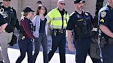 Several people detained as protestors block parking garage at Massachusetts Institute of Technology