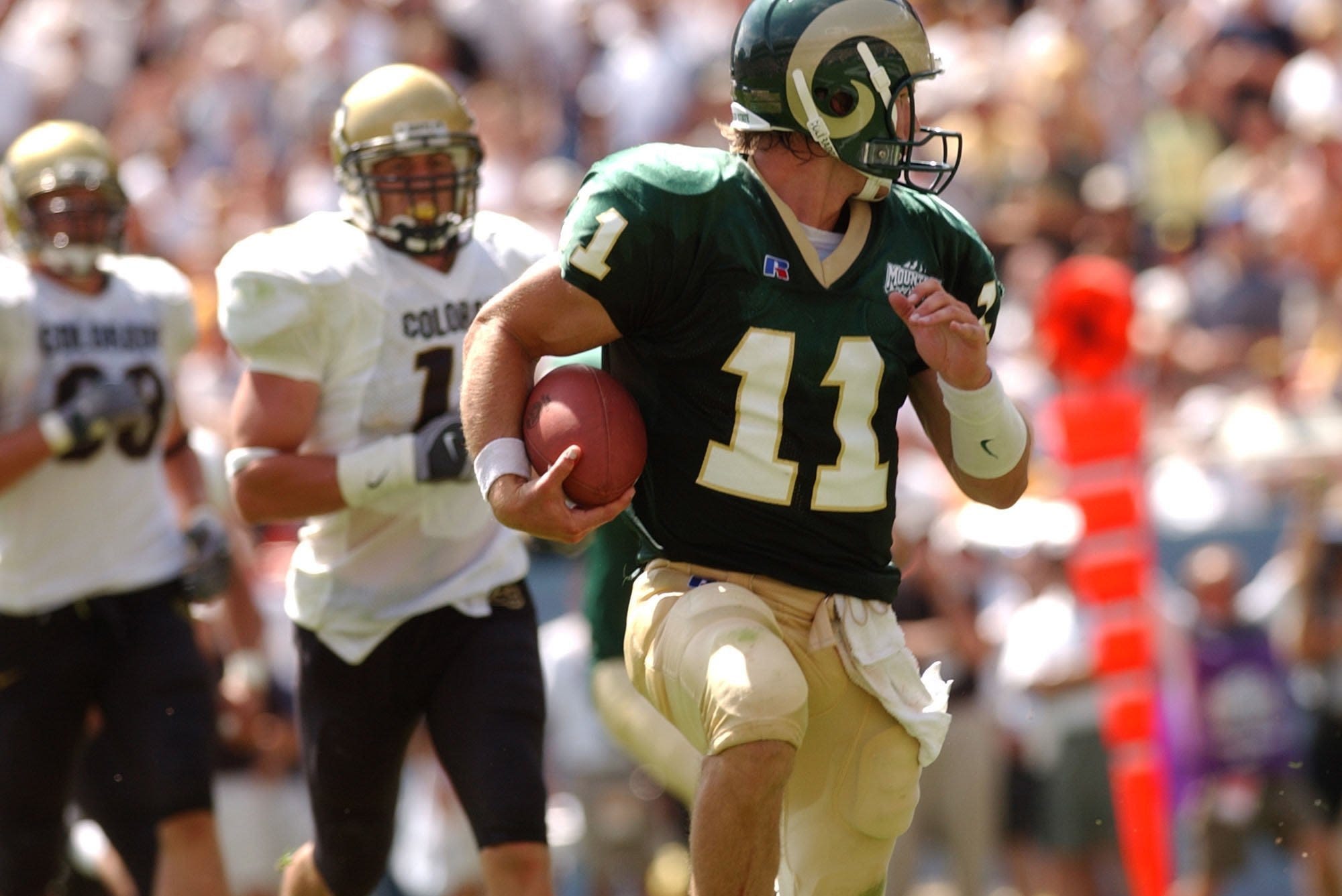 Famous Rocky Mountain Showdown moments: Tear gas, helmet spike, goal line stand and more