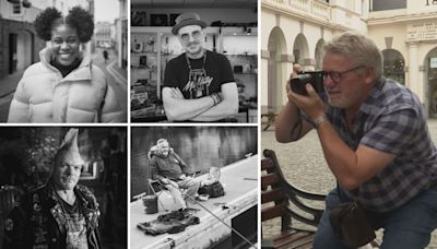 Why this photographer is taking hundreds of pictures of strangers | ITV News