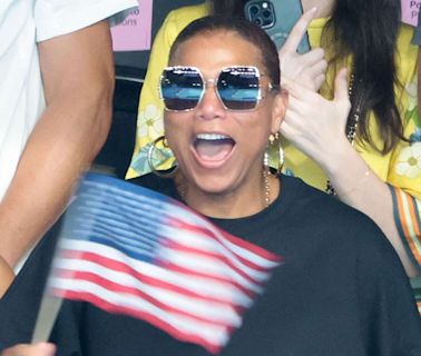 Queen Latifah Cheers on Team USA at Olympics: See the Photo