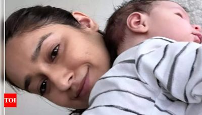 Ileana D’Cruz shares heartwarming picture of baby Koa Phoenix Dolan sleeping in her arms | Hindi Movie News - Times of India