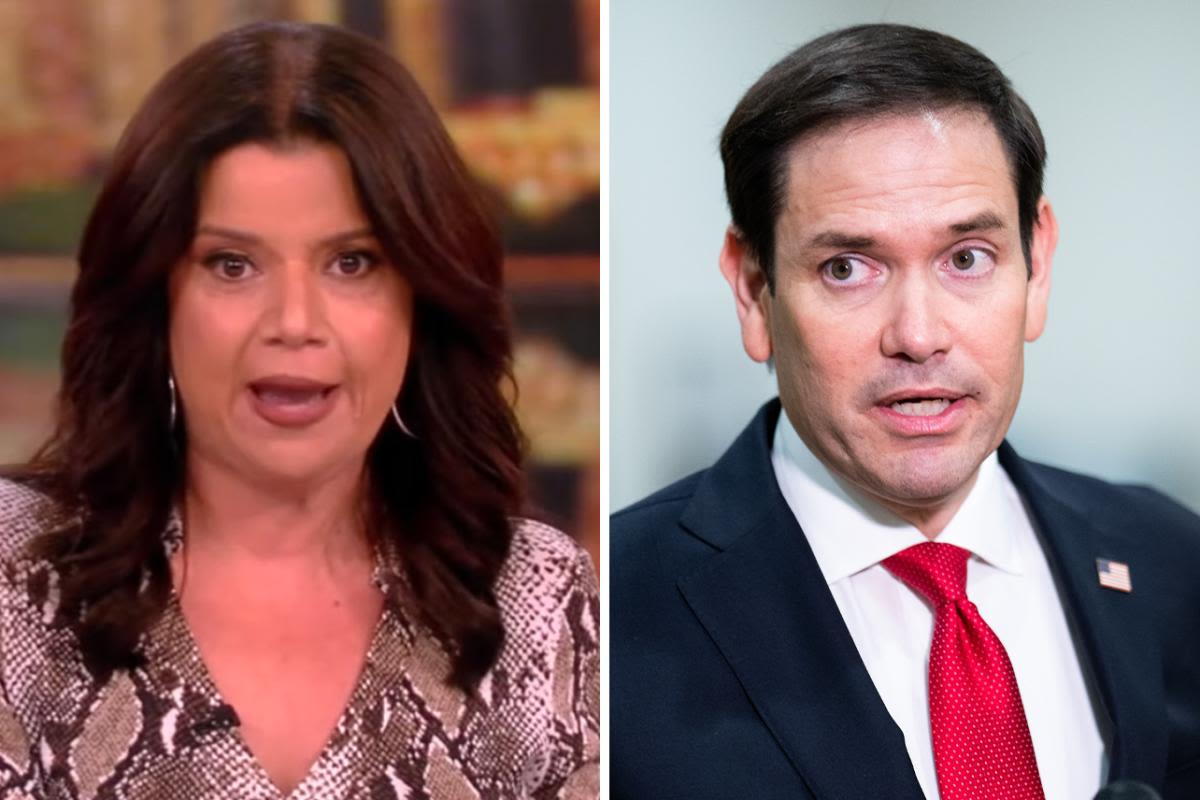 Ana Navarro can barely contain her rage at Marco Rubio on 'The View' after he compares Trump guilty verdict to oppression in Cuba: "How dare you"