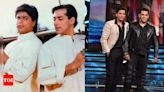 Throwback: When Shah Rukh Khan REVEALED why he doesn't hug Salman Khan - Times of India