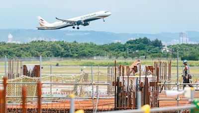 桃機旅次今年上看4500萬 三航廈趕工