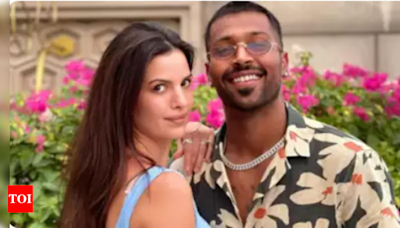 Amidst rumors of a separation, here's HOW Natasa Stankovic REACTED when she met Hardik Pandya for the first time | Hindi Movie News - Times of India