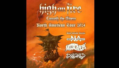 High on Fire Launching North American Headline tour