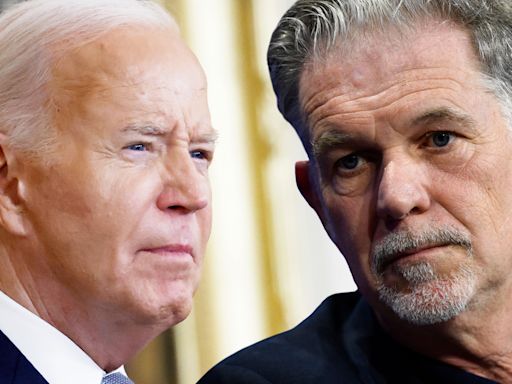 Joe Biden “Needs To Step Aside,” Netflix Co-Founder Reed Hastings Says In Latest MegaDonor Blow To POTUS