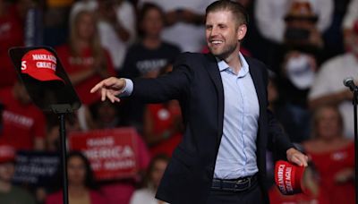 'He restored hope': Eric Trump speaks to father's record in RNC speech