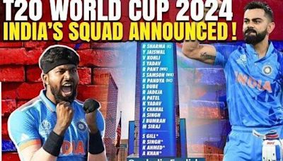 BCCI Announces India's Squad for ICC Men's T20 World Cup 2024 |Good News for Pandya Fans | Oneindia