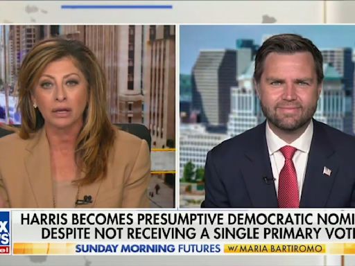 Fox's Maria Bartiromo Asks JD Vance if He's 'Wrong' VP Pick