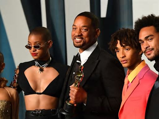 Will Smith embraces Jada Pinkett Smith and 3 kids in blended family reunion snap after Coachella surprise