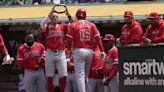 Angels rally against Oakland bullpen in final scheduled visit to Coliseum, beat A's 8-5