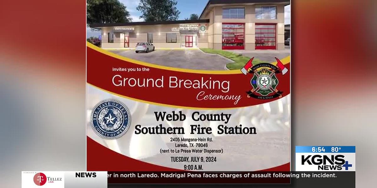 Webb County to break ground on new fire station