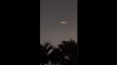 A Boeing 747 Shot Sparks Through The Sky When One Of Its Engines Failed
