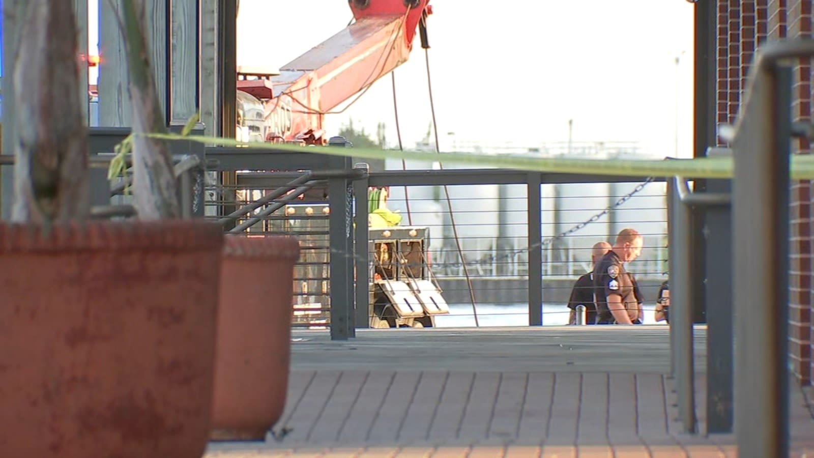 Man charged after car drives off Galveston's Pier 21, 3 presumed missing found safe, police say