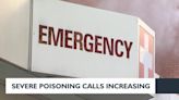 Severe poisoning calls increasing