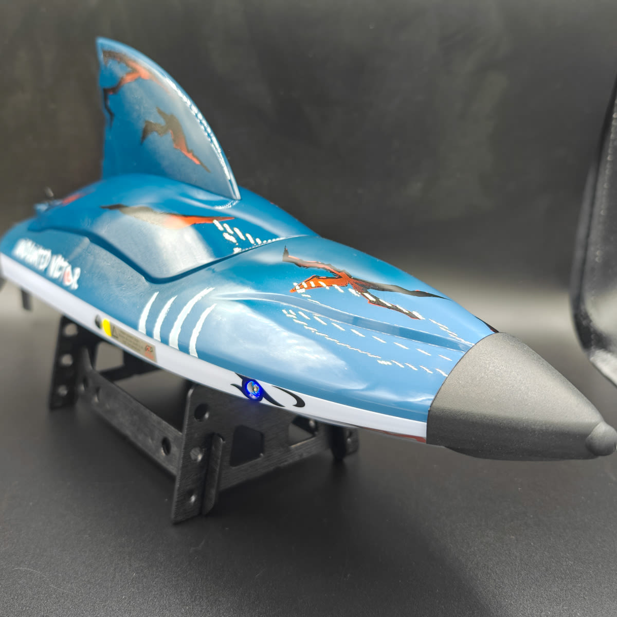 DEERC Fast Brushless RC Shark Boat review - bringing the RC party to the sea (or at least a pond) near you - The Gadgeteer