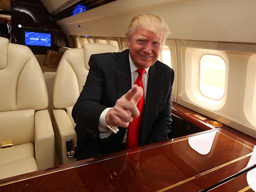 Donald Trump owns a multimillion-dollar fleet of VIP aircraft, including his prized Boeing 757 airliner. Take a look at his private collection.