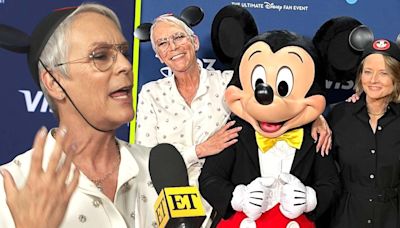 Disney Legends: Jamie Lee Curtis Shows Off Mickey Ears Gifted by Jodie Foster (Exclusive)