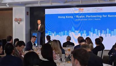 Paul Chan Highlights Hong Kong-Spain Business Opportunities at Madrid Luncheon