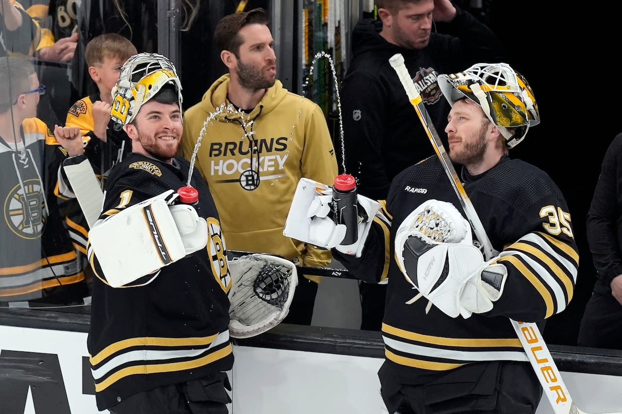 Without Linus Ullmark, Jeremy Swayman ‘couldn’t have done’ Bruins playoff run