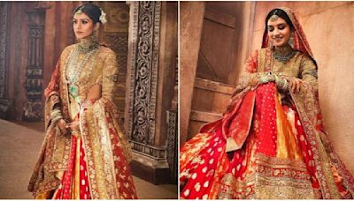 Anant Ambani-Radhika Merchant Wedding: New bride looks oh-so-beautiful as she dons red lehenga for her Vidaai; see PICS