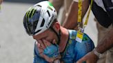 Mark Cavendish’s Tour de France record attempt ends with stage eight crash