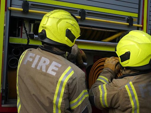 Train passengers spot fire on rooftop in North Yorkshire