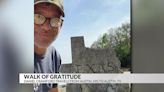 Minnesota man walks from Austin to Austin