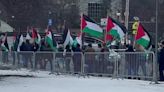 Students at Montpelier High School join walkouts in Vermont in support of Gaza and to call for a ceasefire.