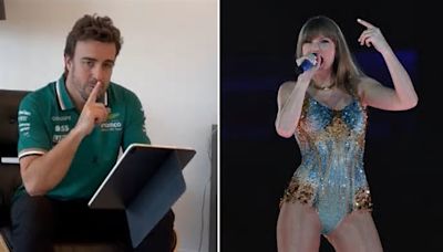 La viral respuesta de Fernando Alonso a un 'indirecta' de Taylor Swift