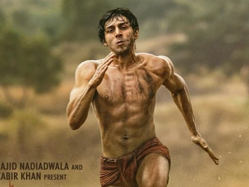 Chandu Champion Poster Out: Kartik Aaryan Wows the Internet With His Incredible Transformation - Check First Look in Langot
