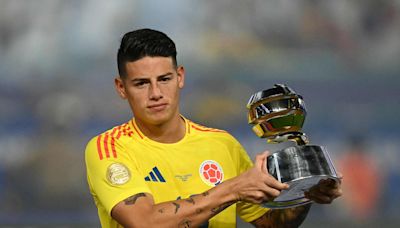 James Rodríguez, elegido mejor jugador de la Copa América