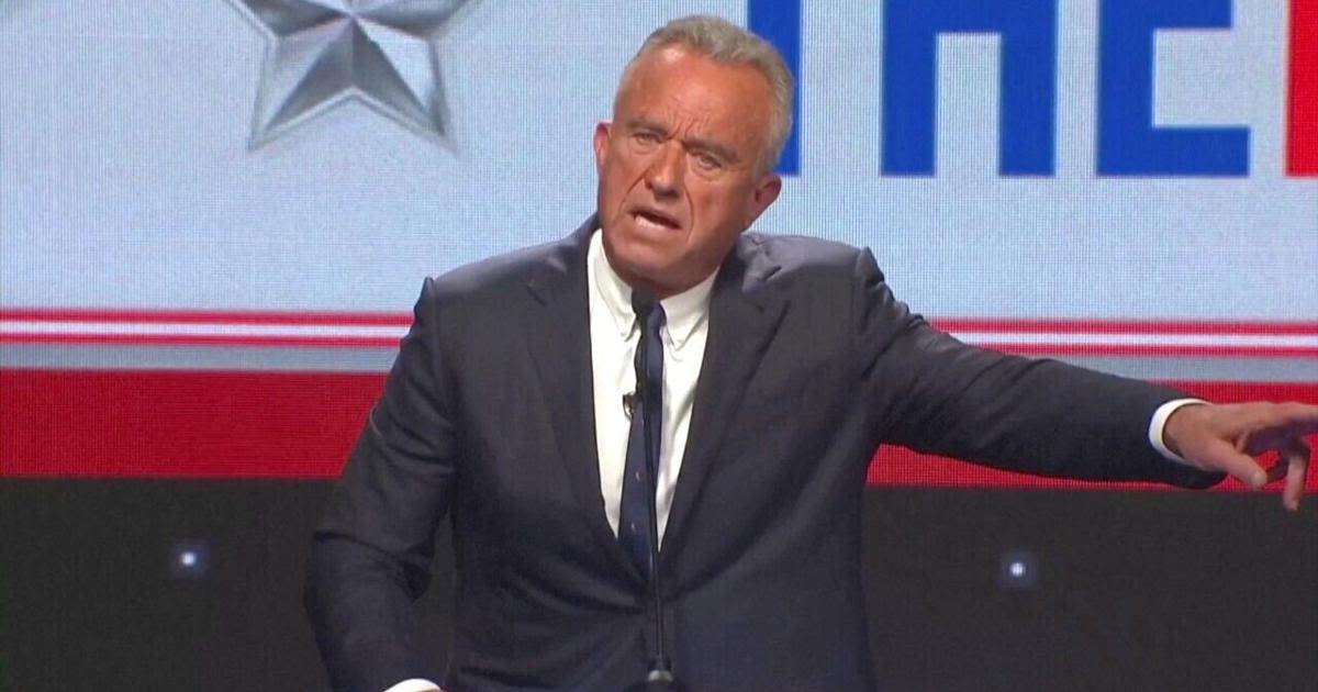 Robert F. Kennedy Jr. Holds Post Debate Stream With Responses to Biden and Trump