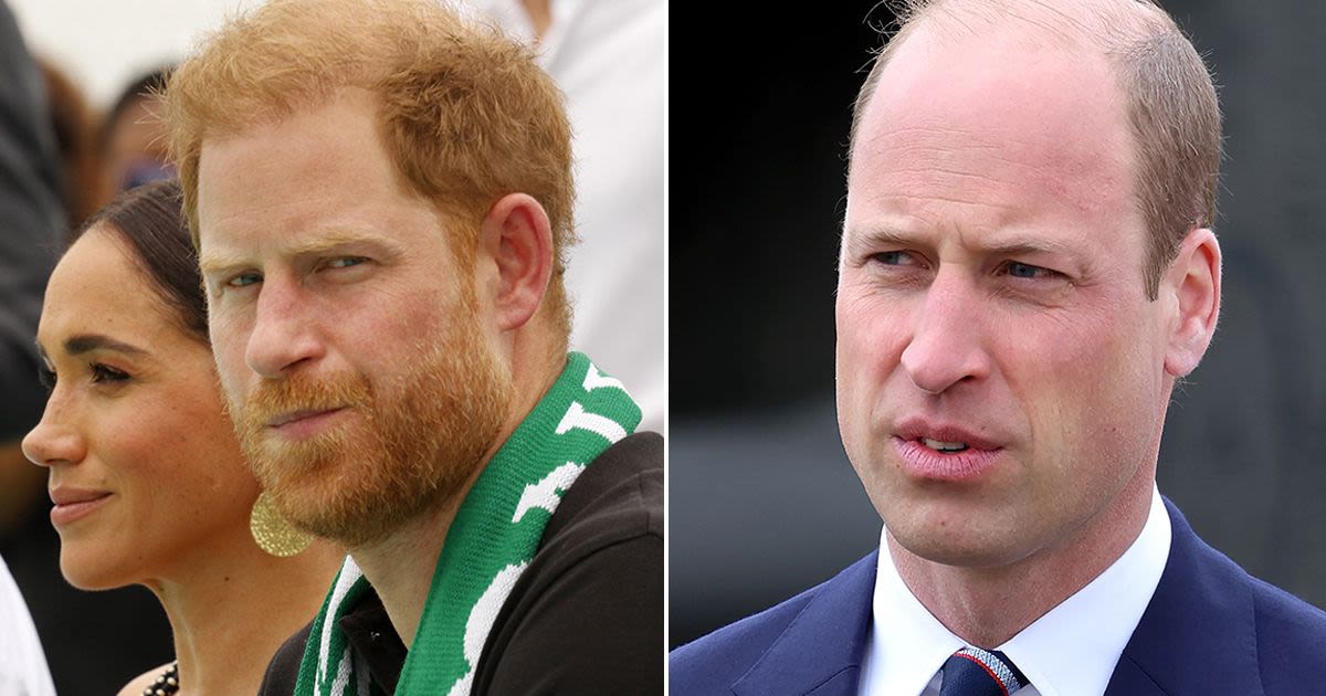 Harry off the guest list at 'society event of the year' but William has big role
