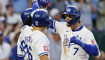 Bobby Witt Jr. homers, triples and doubles in the Royals’ 10-4 win over the Diamondbacks