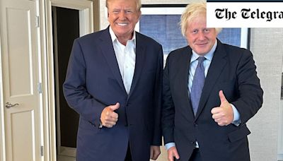 Boris Johnson urges Trump to stand by Ukraine in one-on-one meeting