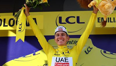 Tour de France: Tadej Pogacar takes yellow jersey as Vauquelin wins second stage