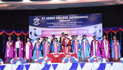 Mangaluru: Eleventh Graduation Day celebrated at St Agnes College