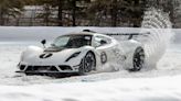 Hennessey Venom F5 Revolution Shows Off at Aspen's F.A.T. Ice Race