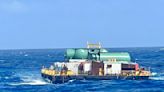 太平島碼頭整修再送海水淡化機 宏華營造造福海巡官兵
