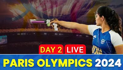 India Day 2 Live Updates At Paris Olympics: PV Sindhu Thrashes Fathimath Razzaq