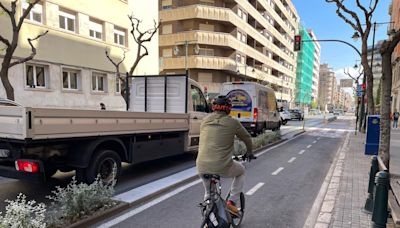 El carril bici que conecta el Centro con los ensanches de Alcoy suma más de 93.000 registros en su primer año de funcionamiento