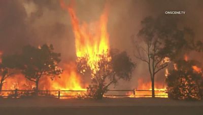 Teens arrested in fireworks-caused fire that burned several Southern California homes