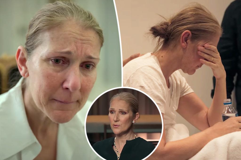 Celine Dion breaks down in tears over stiff person syndrome battle in ‘I Am’ documentary trailer