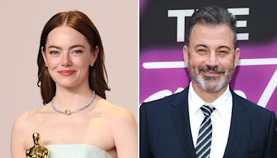 Emma Stone Denies Calling Jimmy Kimmel a ‘Prick’ at the Oscars: ‘I Wasn’t Upset With Him at All’